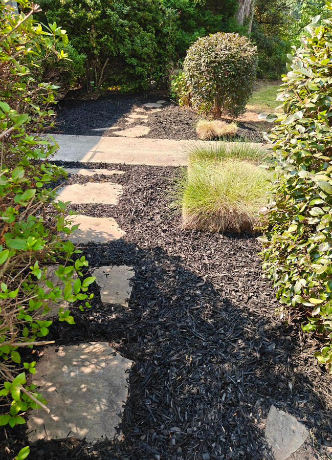 Landscape Bed Cleanup & Mulch Installation Landscape Bed Cleanup & Mulch Installation